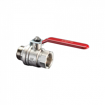 Oventrop  ШК Optibal, НР-ВР, удлиненная рукоятка из оцинкованной стали DN 25  1076208