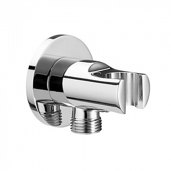 Roca  Выпускное соединение для душевого шланга с держателем ручного душа, серия AQUA Round  5B5250C00