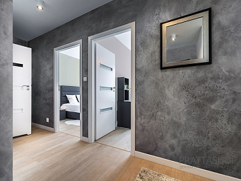 Состаренный эффект стен с орнаментом