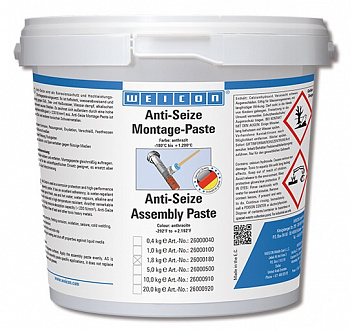 Антикоррозионная монтажная паста Anti-Seize Standart WEICON wcn26000180