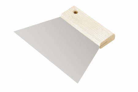 Шпатель нержавеющий трапецевидный, гладкий 150 мм COMENSAL