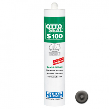 Профессиональный универсальный силиконовый герметик OTTOSEAL S100 PREMIUM С6776 (вулканический песок), 300мл
