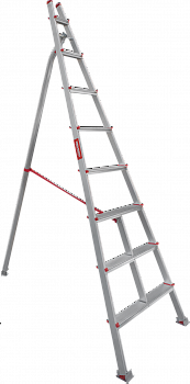 Стремянка алюминиевая садовая NV 3190 артикул 3190108