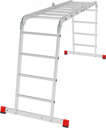Профессиональная алюминиевая лестница-трансформер, ширина 500 мм NV3321 артикул 3321404