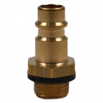 ZZ-2416-A штуцер б/с соединения "папа", наруж.резьба R1/4"