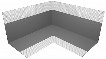 PLITONIT ГидроЛента угол внутренний 90°