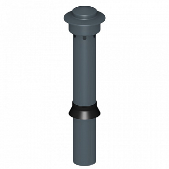 POLO-KAL  Фановая труба с регулируемым зонтом 110Ø  02384