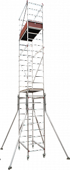 Профессиональная вышка-тура с рабочей высотой до 7 м NV3471