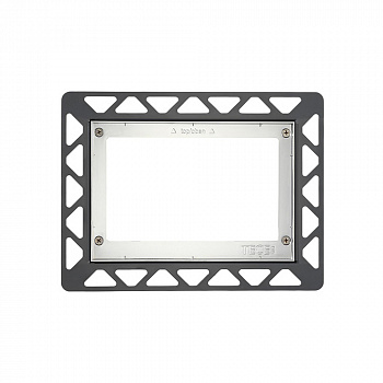 TECE Монтажная рамка для установки стеклянных панелей TECEloop или TECEsquare на уровне стены Хром глянцевый 9240649