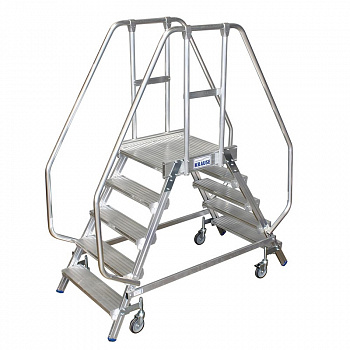 Лестница - платформа двухсторонняя ограждение