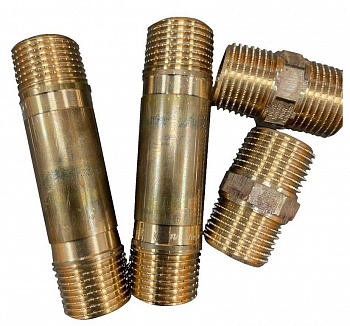 Монтажный набор Viega, бронза, вводной кран ВН (М) 1 дюйм