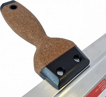 Нержавеющий фасадный шпатель BRAVO SOFT CORK 450x70 CORTE