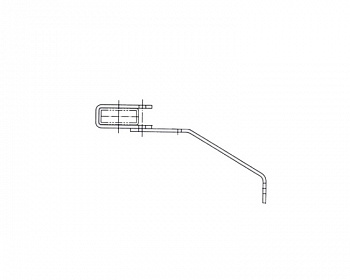 Регулируемый анкер шахтной лестницы