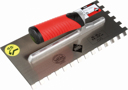 Гребёнка стальная 28 см зуб 10x10 мм MRА 45º RUBI