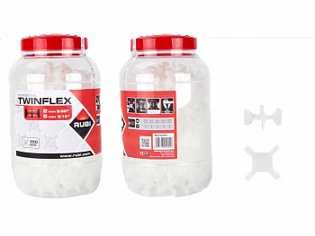 Расшивки TwinFlex® 2-5 мм (пакет 250 шт)