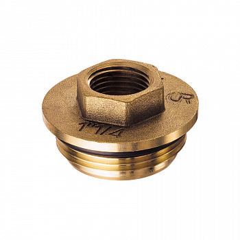 FAR  Прямой переходник (без покрытия) 1”x1/2”  FK 4199 112