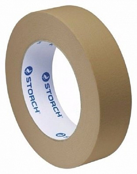 Лента малярная Standart Das Braune бумажная коричневая Storch