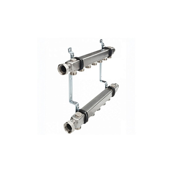 TECE  Коллектор для систем отопления в сборе, нержавеющая сталь 9 контуров  712558