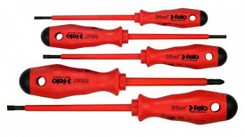 Набор отверток диэлектрических SL/PH, 5 шт FELO 513 956 98
