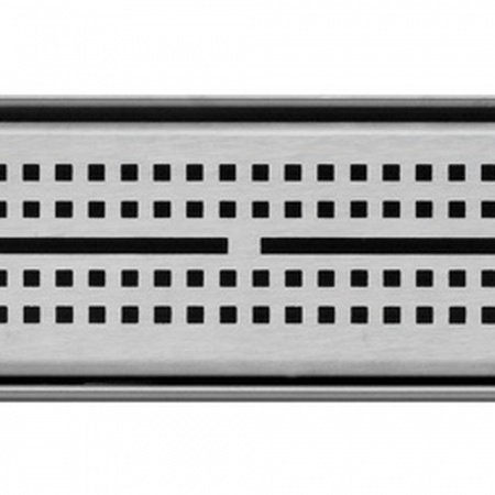 Решетка TECE TECEdrainline quadratum для слива из нержавеющей стали прямая 600851