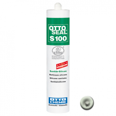 Профессиональный универсальный силиконовый герметик OTTOSEAL S100 PREMIUM С24 (шафран), 300мл