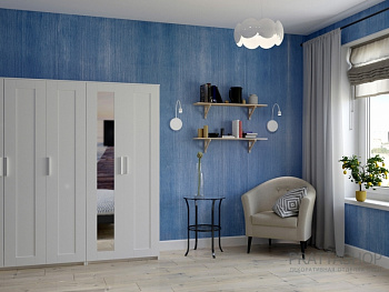 Стены с эффектом джинсовой ткани Denim