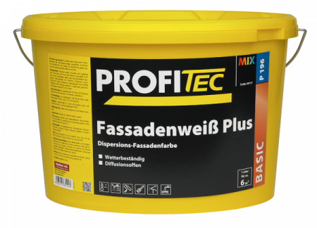 Краска PROFI Tec P196 Fassadenwei? Plus, 1 л