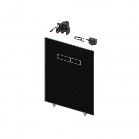 TECE  Верхняя панель TECElux с сенсорным блоком управления черный  9650003