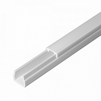 Кабель-канал белый в г/к 12х12 (242м/уп) Промрукав