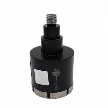 Коронка алмазная по керамограниту 60 мм Серебряная пайка GCB767