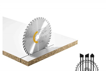 Диск циркулярный 160x1,8x20мм WD42 WOOD FINE CUT HW Festool