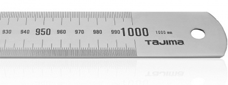 Линейка TAJIMA из нерж.стали, 1-й класс точности, 1000мм х 35мм SSRA0MC