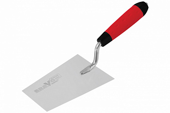 Кельма с зубом 6х6 с металлическим отбойником COMENSAL