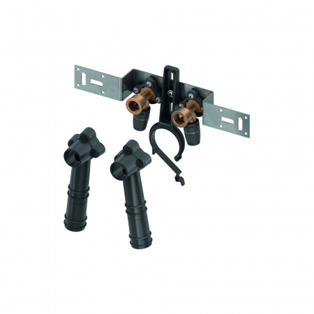 TECE  Монтажный комплект с настенными уголками для дистанционного подключения смесителя, бронза 16 × Rp 1/2"  8723101