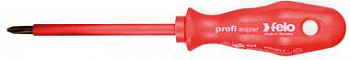 Отвёртка диэлектрическая, серия 614, PH 0, 60х3,0 FELO 614 001 90