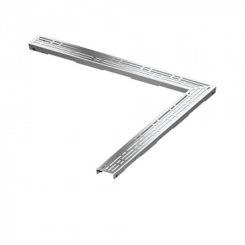 Решетка TECE TECEdrainline basic для слива из нержавеющей стали угловая 1500 x 1500 мм 611510