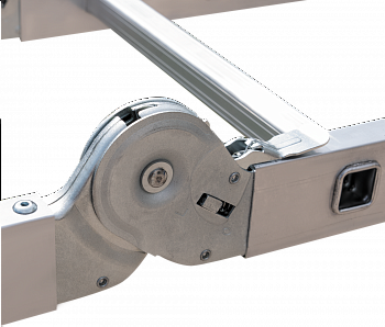 Лестница-трансформер алюминиевая, ширина 400 мм NV2322 артикул 2322245