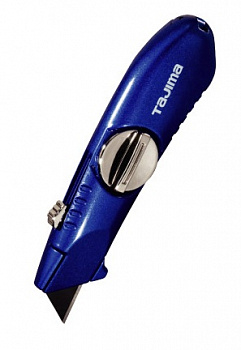 Нож трапезоидный V-REX с убирающимся лезвием. +3 лезвия TAJIMA VR102D