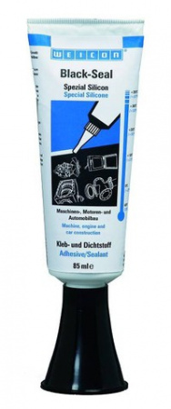 Силиконовый клей-герметик Black Seal WEICON wcn13051085