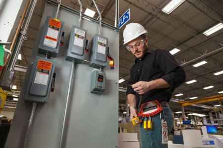 Держатель для замков и бирок поясной