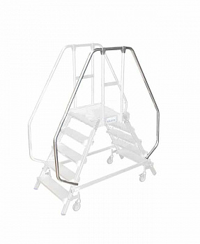 Поручень для лестницы с платформой