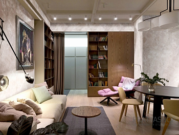 Венецианская штукатурка в современном дизайне