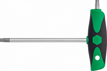 Штифтовый Т-ключ Wiha ComfortGrip TORX с боковым приводом и матовым хромированием