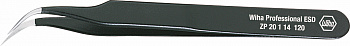 Прецизионный пинцет Wiha Professional ESD Тип 7a