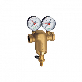 FAR  Фильтр с манометрами, латунный BР-BР 1 1/4"  FA 3939 114