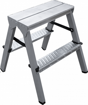 Стремянка стальная двухсторонняя NV1160 артикул 1160202