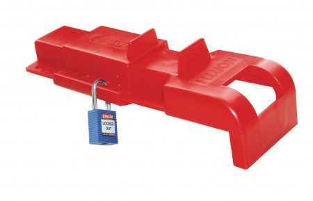 Блокиратор дискового затвора накладной