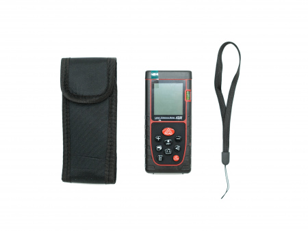 Лазерный дальномер (красная линия) 40 м.