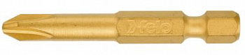 Бит 1/4", PН1х50, серия 032 Е 6,3 TIN 10 шт. FELO 032 015 70