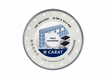 Диск алмазный CDC Ø 350х25.4 мм Turbo Brilliant BATTIPAV